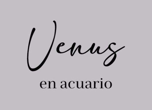 Venus en Acuario_2do